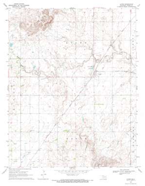 Avard USGS topographic map 36098f7