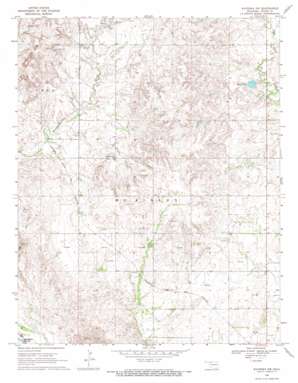 Waynoka NW USGS topographic map 36098f8