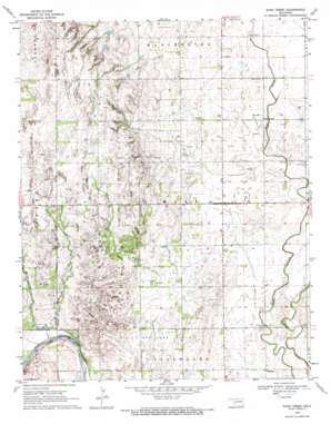 Sand Creek USGS topographic map 36098g1