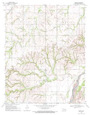 Woodward USGS topographic map 36099a1