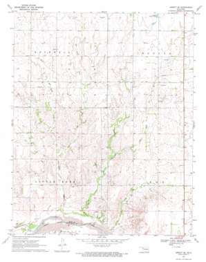 Arnett SE USGS topographic map 36099a7