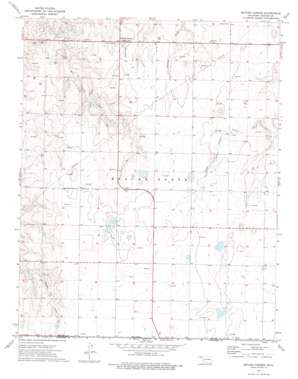 Bryans Corner USGS topographic map 36100e7