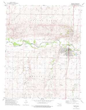 Beaver USGS topographic map 36100g5