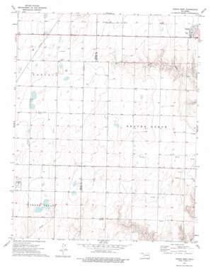 Turpin West topo map