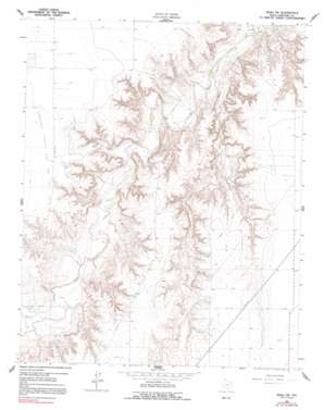Waka SW USGS topographic map 36101c2
