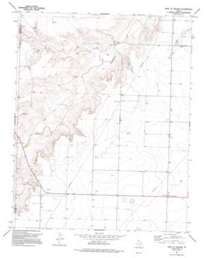 West of Gruver USGS topographic map 36101c5