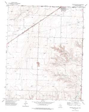 Texhoma South USGS topographic map 36101d7
