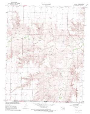 Guymon Sw USGS topographic map 36101e4