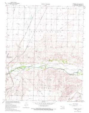 Hardesty NE USGS topographic map 36101f1