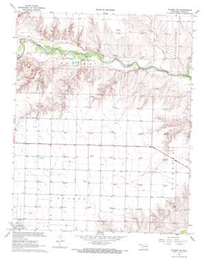 Guymon NE USGS topographic map 36101f3