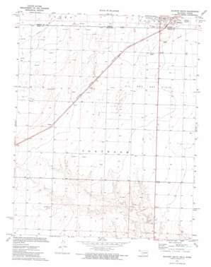 Elkhart South USGS topographic map 36101h8