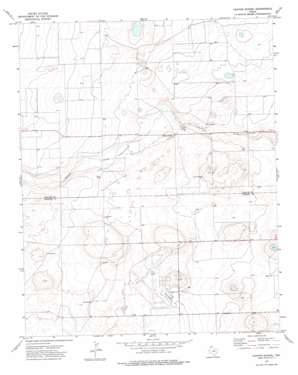 Canyon School USGS topographic map 36102a6