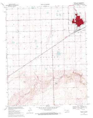 Boise City USGS topographic map 36102f5