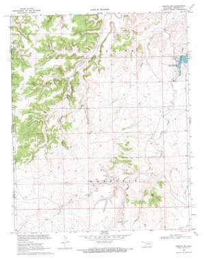 Kenton SW USGS topographic map 36102g8
