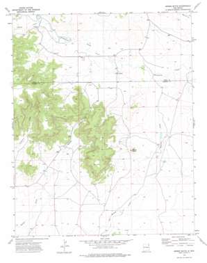 Minnie Butte USGS topographic map 36103a5