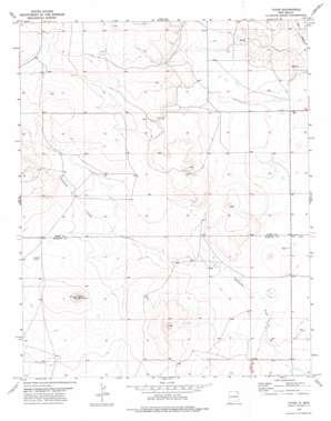 Yates USGS topographic map 36103b8
