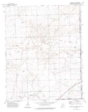Capulin Mountain USGS topographic map 36103e1