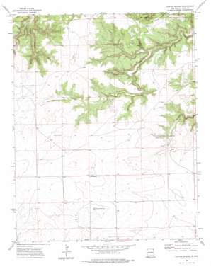 Cuates School USGS topographic map 36103g3
