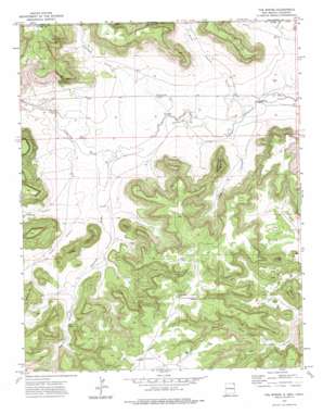 Tub Spring USGS topographic map 36103h3