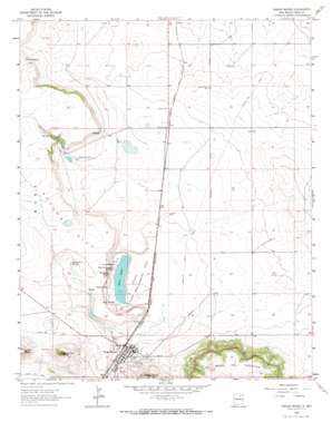 Wagon Mound USGS topographic map 36104a6