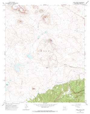Cerro Negro USGS topographic map 36104a8
