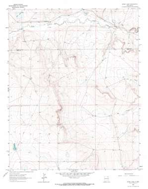 Stony Lake topo map