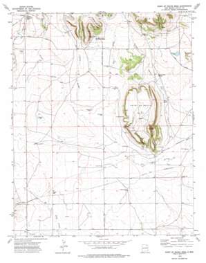 Point of Rocks Mesa USGS topographic map 36104d2
