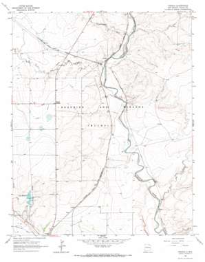 French topo map