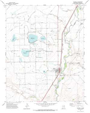 Maxwell USGS topographic map 36104e5