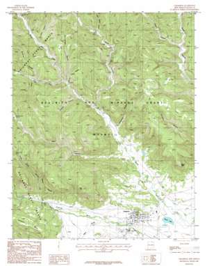 Cimarron USGS topographic map 36104e8