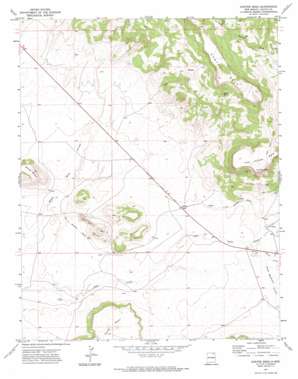 Hunter Mesa USGS topographic map 36104g3