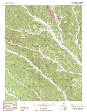 Casa Grande SW USGS topographic map 36104g8