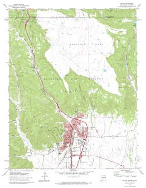 Raton USGS topographic map 36104h4