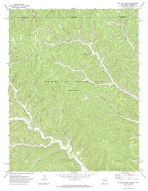 Tin Pan Canyon USGS topographic map 36104h5