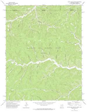 McWilliams Canyon USGS topographic map 36104h6