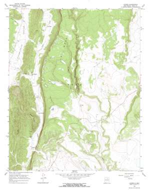 Lucero USGS topographic map 36105a2