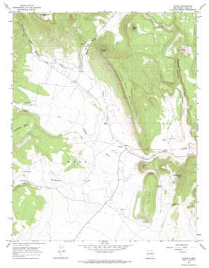 Ocate USGS topographic map 36105b1