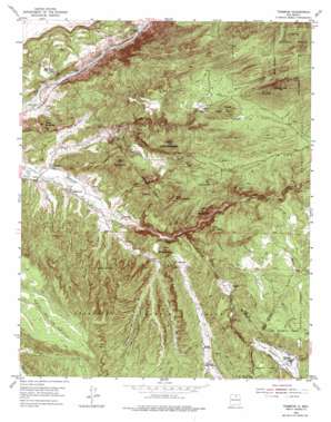 Trampas USGS topographic map 36105b7
