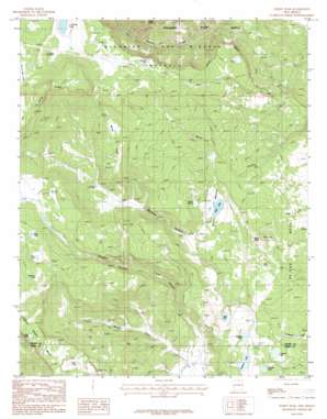 White Peak USGS topographic map 36105c1