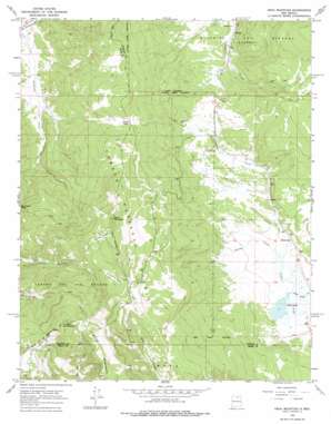 Osha Mountain USGS topographic map 36105c3