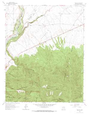Penasco USGS topographic map 36105c6