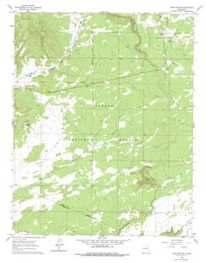 Taos Junction USGS topographic map 36105c8
