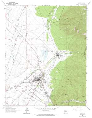 Taos USGS topographic map 36105d5