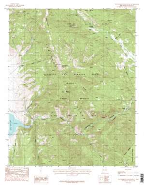 Touch-Me-Not Mountain USGS topographic map 36105e2