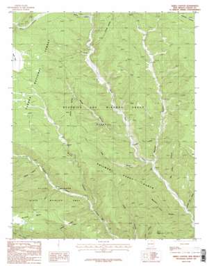 Abreu Canyon USGS topographic map 36105f1