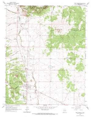 Tres Piedras USGS topographic map 36105f8
