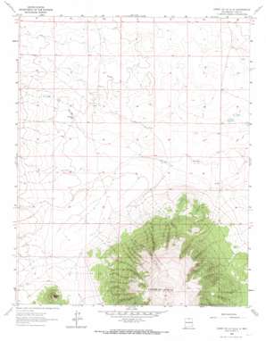 Cerro De La Olla USGS topographic map 36105g7