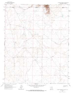 La Segita Peaks NE USGS topographic map 36105h7