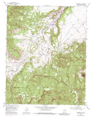 Canones USGS topographic map 36106b5