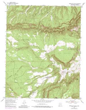 Arroyo Del Agua USGS topographic map 36106b6